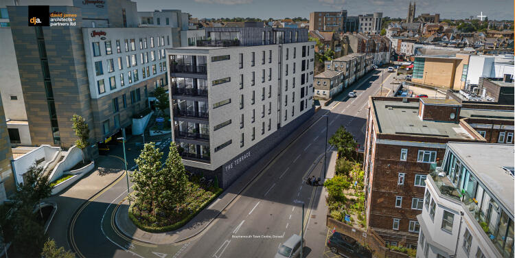 Home page of David James Architects website