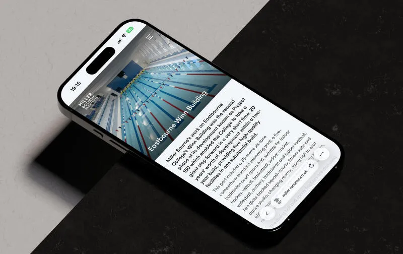 mockuuups iphone 16 mockup on a textured background