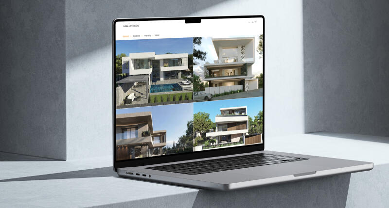 mockuuups macbook pro 16 inch mockup in a modern minimalist setting