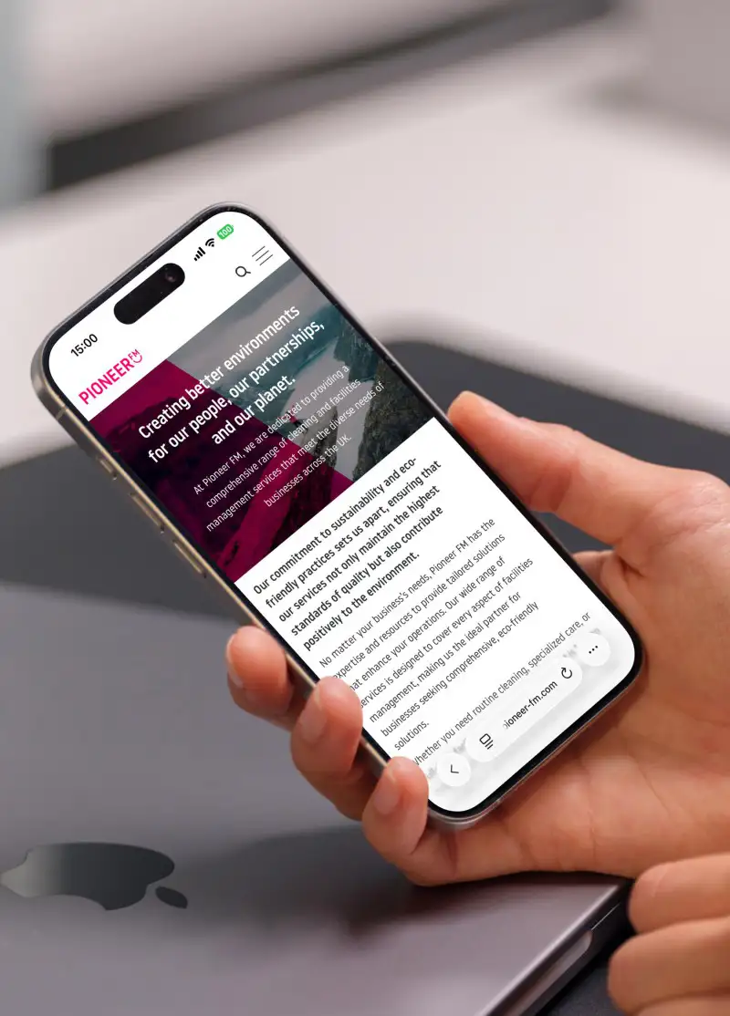 mockuuups iphone 15 pro mockup with a professional workspace