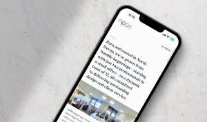 mockuuups detailed view on smartphone mockup