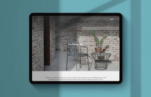 mockuuups ipad pro mockup on blue background landscape shadow 1