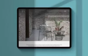 mockuuups ipad pro mockup on blue background landscape shadow 1