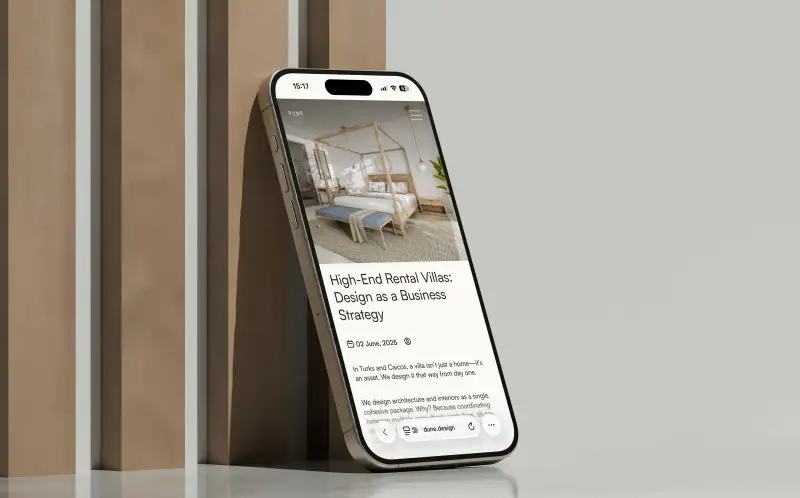 mockuuups iphone 16 mockup standing on reflective surface with geometric backdrop